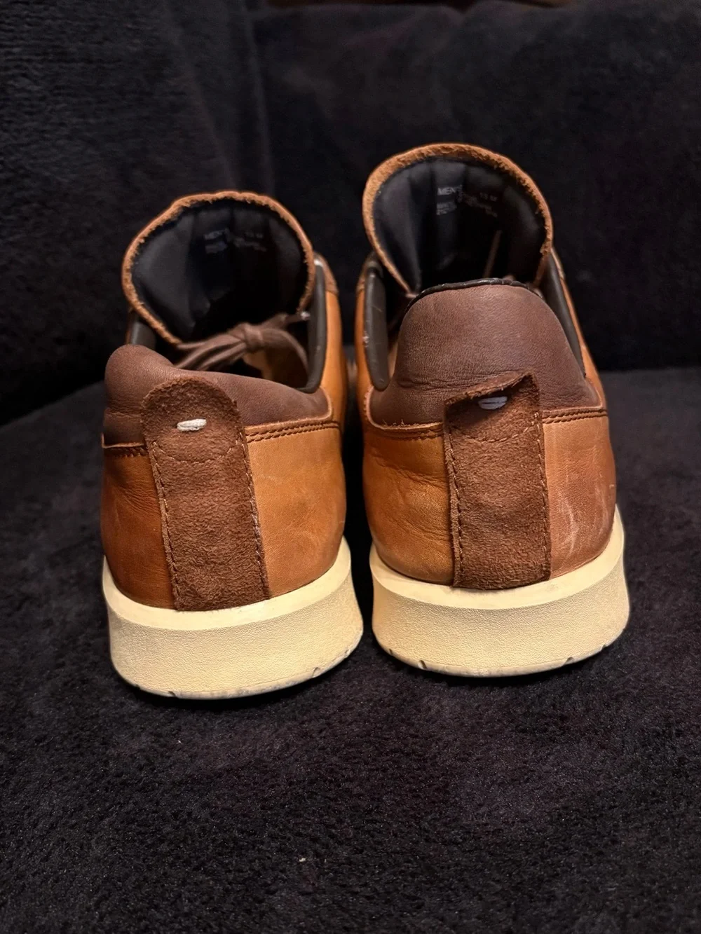 Cole Haan C29166 Grandpro Turf hand stitched Brown Leather Sneakers 13M VGC